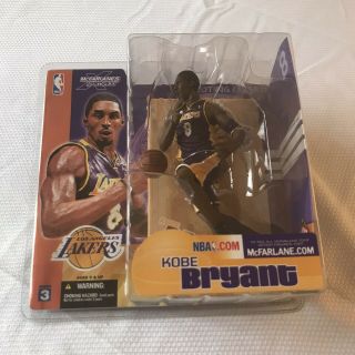 Mcfarlane Sports Nba Basketball Series 3 Kobe Bryant Action Figure Purple Lakers