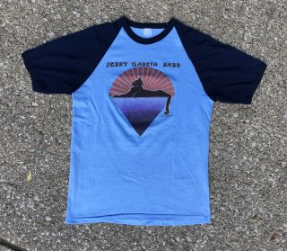 Vintage 1980 Jerry Garcia Band T Shirt Grateful Dead
