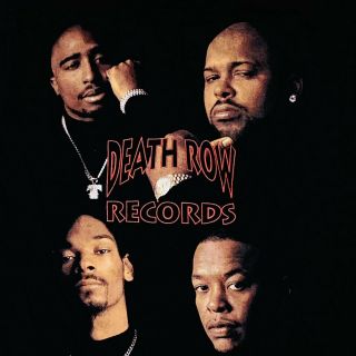 Vtg Death Row Records Rap Music T - shirt 2pac Dr Dre Snoop Dogg Size M Retro 2005 2