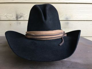 20x Vintage Antique Resistol Old West Cowboy Hat 7 1/4 Sass Gus Western 58 Cm