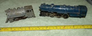 2 Vintage Cast Iron Ho Steam Engines Locomotives