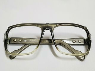 Vtg Oversized Mens Glasses Neostyle Rotary Frames Eyeglasses Thick Square Frame
