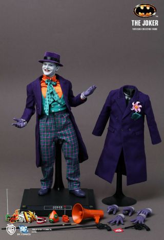 Hot Toys Joker Dx08 1/6 Figure 1989 Batman Joker Jack Nichoison