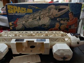 Space 1999 Eagle 1 Spaceship W/box,  Figures & Accessories Mattel Near Complete