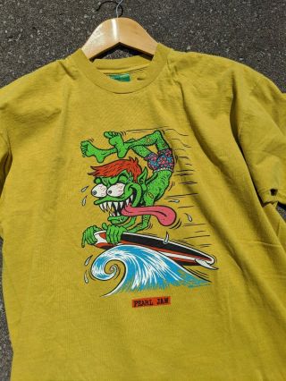 Vintage 1996 Pearl Jam Gremmie Single Stitch Shirt 1/1 Nos Fruit Of The Loom L