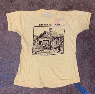 Vintage 70’s Grateful Dead Terrapin Station Arista Mouse Kelley Skull T - Shirt S