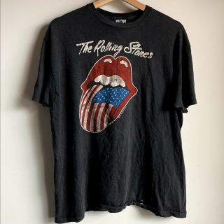 Vintage 80s 1981 The Rolling Stones North American Rock Concert Tour T Shirt Xl