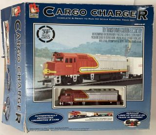 Vintage Life Like Trains Cargo Charger Santa Fe Locomotive,  No Tracks