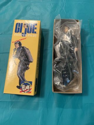 Gi Joe Fighter Pilot 1994 In Bag 30th Anniversary With Convention Box