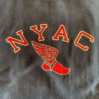 80s - 90s Vintage York Athletic Club Sweatshirt Champion Reverse Weave Sz Xl