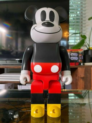 Medicom Bearbrick Mickey Mouse 400 1st Release Disney Futura Kaws Undftd
