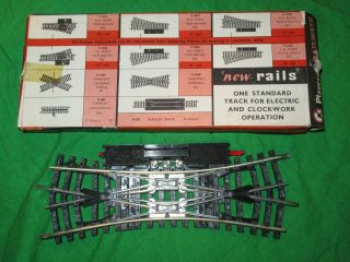 Jouef For Playcraft Oo/ho Gauge P848 Power Operated Double Slip Point Good Boxed