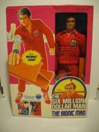 Misb Six Million Dollar Man 2nd/ed Bionic Grip Kenner Vintage 1977