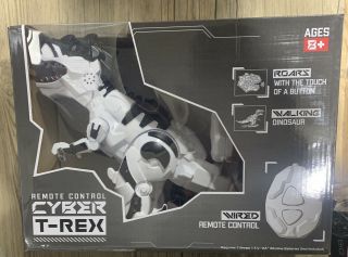 Cyber T - Rex Remote Control White & Black
