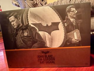 Hot Toys Mms275 The Dark Knight Rises John Blake & Jim Gordon 1/6 Figures