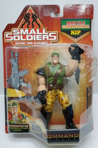 Small Soldiers Battle Changing Kip Action Figure 1998 Kenner Rare