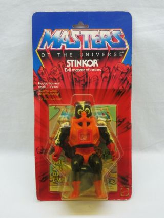 Motu,  Vintage,  Stinkor,  Masters Of The Universe,  Moc,  Figure,  He - Man