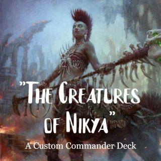 Custom Commander Deck - Nikya Of The Old Ways | Edh Mtg | Magic Cards