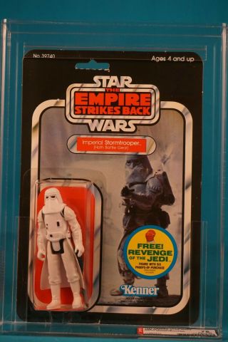 Star Wars Afa 75 Esb Hoth Stormtrooper 48 Back C - Vintage Moc Carded