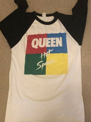 Rare Queen Vintage Tee 1982 Hot Space Tour
