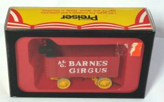 Preiser 22100 - Al G Barnes Circus Wagon - Ho Scale