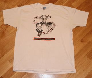 1980 ' s FRANK SINATRA vintage rare rock jazz concert t - shirt (XL) 1990 - 91 Tour 2