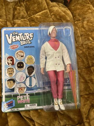 Pete White - The Venture Bros.  - Bif Bang Pow 8 " Mego Style Figure