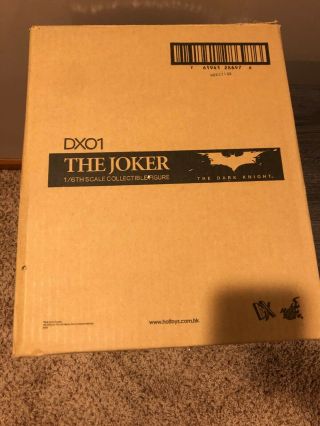 Hot Toys The Dark Knight Dx01 Joker Ledger Dx Batman Tdk Dark Knight W/