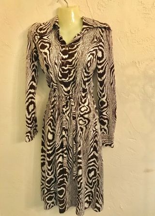 Vintage 1970’s Diane Von Furstenberg Shirt Dress S
