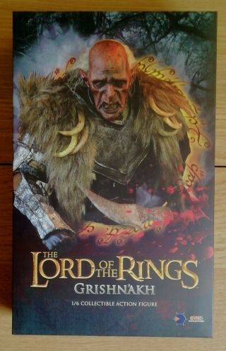 Asmus Orc Grishnakh 1/6 Action Figure Not Hot Toys Lord Of The Rings Rare Ltd Ed