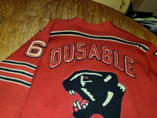 Dusable High School Chicago Varsity Sweater 1960 Named Athlete Panther Englewood