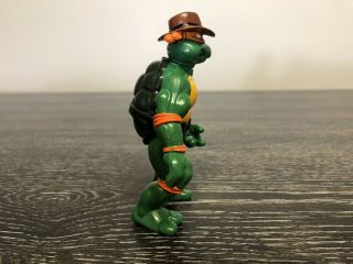 Vintage TMNT 1994 Holy Grail Undercover Michaelangelo Playmates With Weapons 5