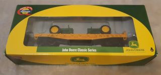 Athearn John Deere 40ft Flat Car With Series 50 Tractors Union Pacific 50592
