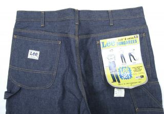 Vtg Deadstock Lee Jelt Denim Jeans 40 X 31 Dungarees Work Pants 50s 60s 70s