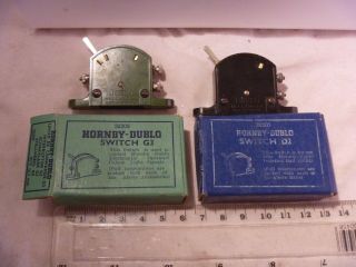 Vintage Railways Hornby Dublo Switch G3 And D2 Boxed