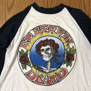 Ultra Rare Grateful Dead Bertha Shirt Vintage 1970’s Jerry Garcia Bob Weir Thin