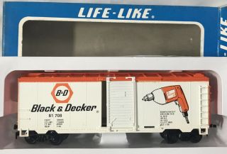 Life - Like Ho Scale Black & Decker Tools Billboard Car 81708 In Wrong Box