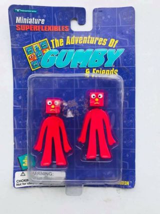 Blockheads - The Adventures Of Gumby By Trendmasters - In Package