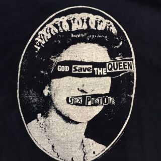 Sex Pistols God Save The Queen Mens Xl Single Stitch T Shirt Polygram Vtg 90s