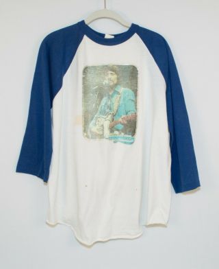 Vintage Waylon Jennings Jersey Shirt Size Xl 1970s Ultra Rare