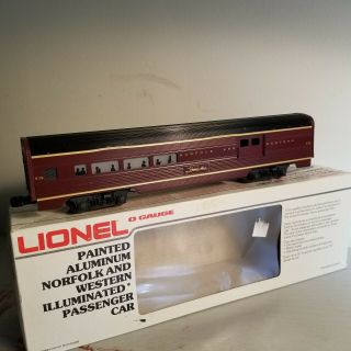 Lionel 6 - 9563 Norfolk & Western Combo Car,  Box,