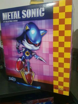 Metal Sonic The Hedgehog Exclusive First 4 Figures Statue Limited 1500