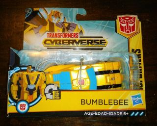 Bumblebee Transformers Cyberverse Hasbro 2018 Ages 6,  Handheld Toy Autobots
