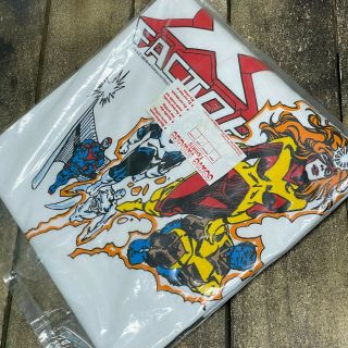 L Deadstock Vtg 80s 1989 X Factor Marvel Comic T Shirt X Men