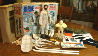 1973 Gi Joe Search For The Abominable Snowman Kit,  Extra Figure Rare