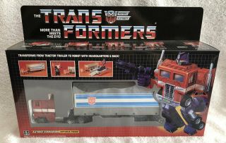 G1 1984 Optimus Prime Boxed • 100 Complete • Generation One Transformer