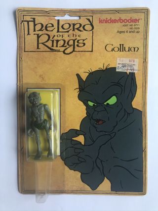 Vintage Rare 1979 Lord Of The Rings Gollum Toy Action Figure Knickerbocker Lotr