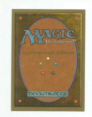 1993 Magic The Gathering MTG International Collectors Edition Serra Angel 2