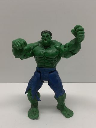 The Hulk Movie Punching Hasbro Marvel Legends 2003 7 Inch Action Figure Loose