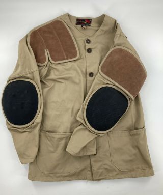 Vintage 1950s? Duck Hunting Trap Skeet Shooting Coat Jacket 10 - X Mfg Co Size 46